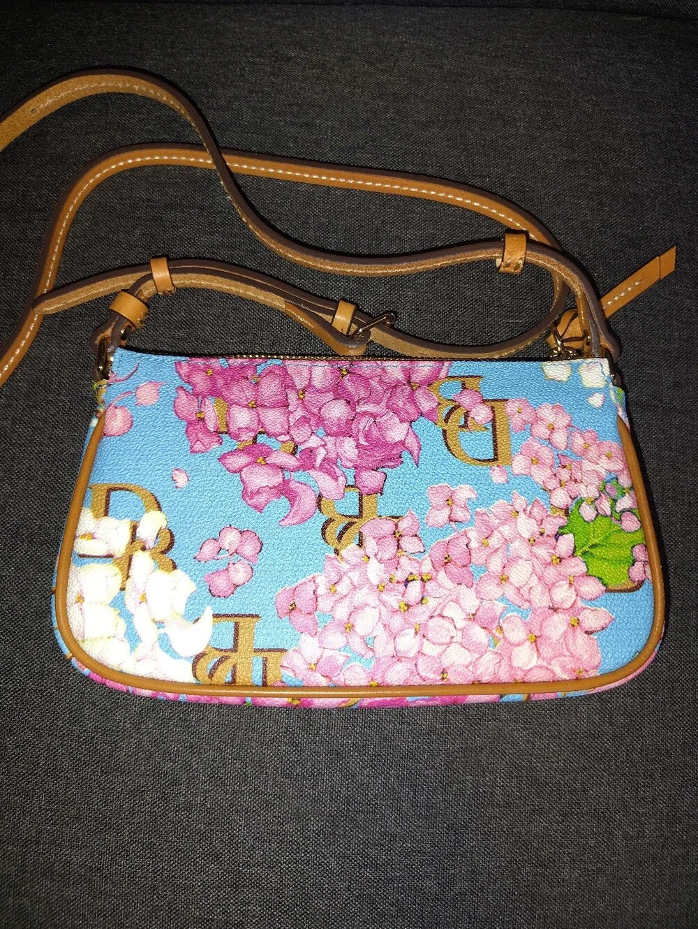 Dooney & Bourke Lexi Crossbody Hydrangea Monogram